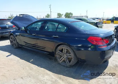 2018 BMW 650I Gran Coupe из США, поврежденный, VIN WBA6D4C53JD985981